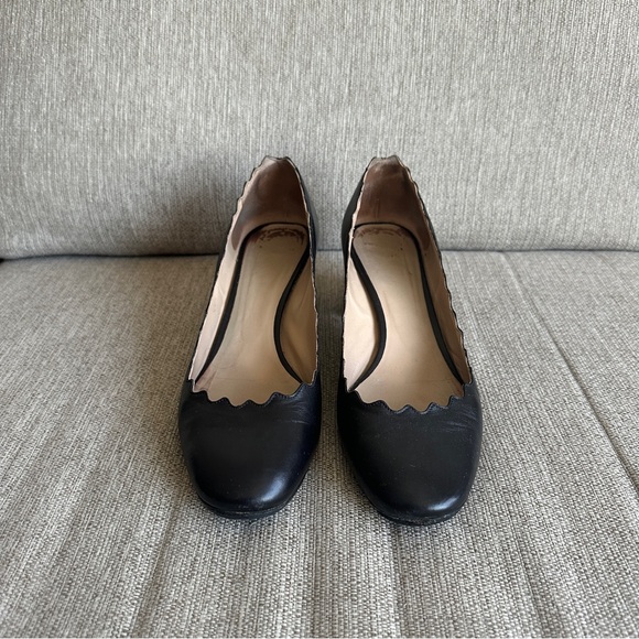 Chloe Lauren Scalloped Pumps - Picture 2 of 10